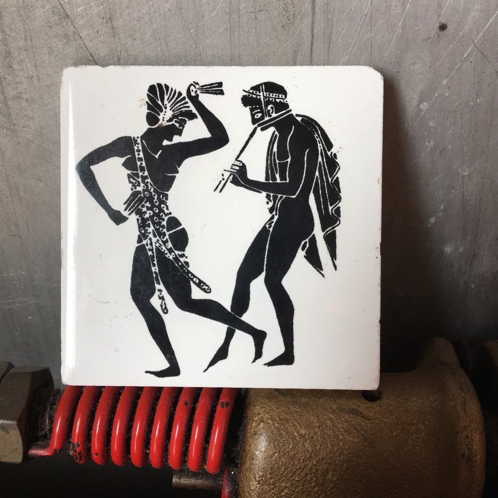 Small Greek tile